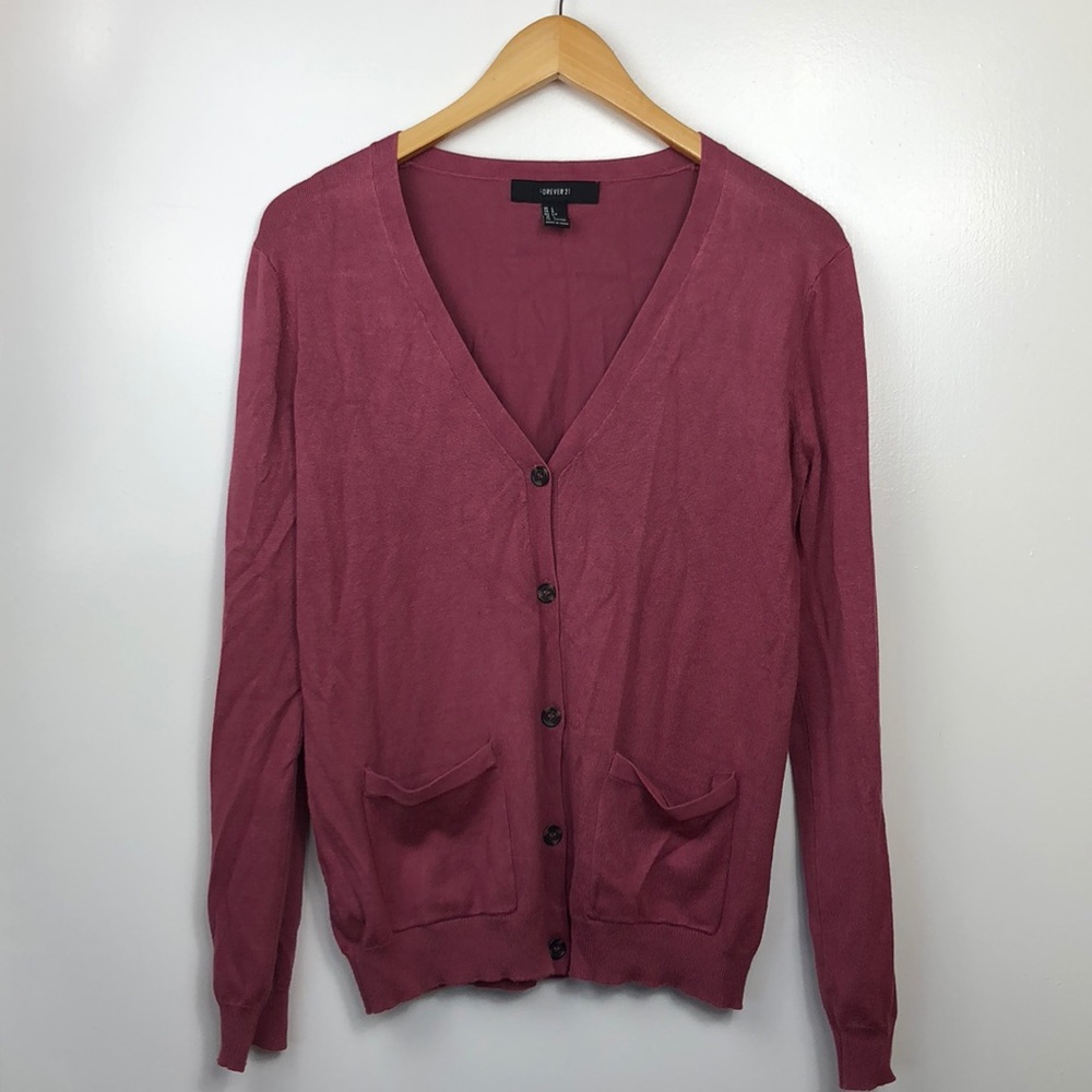Forever 21 Blush Colored Cardigan